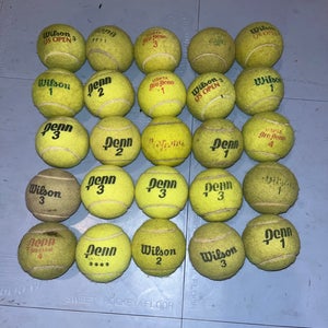 25 Tennis Balls (Used & a Few New)