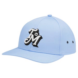 NEW 2025 TaylorMade Metal Eyelit Light Blue Adjustable Golf Hat/Cap