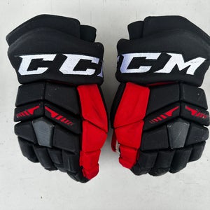 CCM HGTKPP Tacks Pro Stock 14" Hockey Gloves Blackhawks 44402