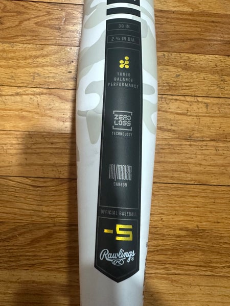 Rawlings Icon Composite Bat (-5) 25 oz 30" (Used)