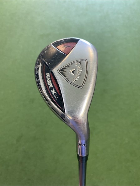 Used RH Callaway RAZR X HL Hybrid Set 4H, 5H, 6H, 7H Ladies Flex Graphite