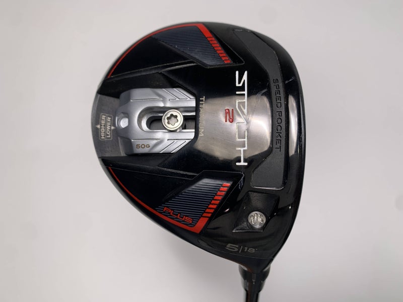 TaylorMade Stealth 2 Plus 5 Fairway Wood 18* HZRDUS RDX Smoke Red 6.0 Stiff RH