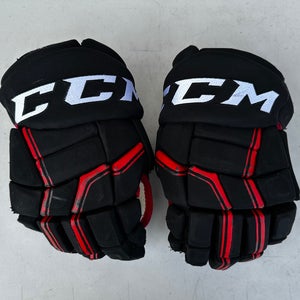 CCM HGQL QuickLite Pro Stock Hockey Gloves 14" Blackhawks 00184