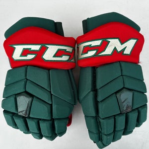 CCM HGTKPP Tacks Pro Stock 14" Hockey Gloves Wild Green 82058