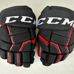 CCM HGQL QuickLite Pro Stock Hockey Gloves 13" Blackhawks 47678