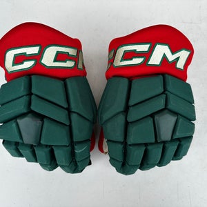 CCM HGTKPP Tacks Pro Stock 13" Hockey Gloves Wild Green 39922