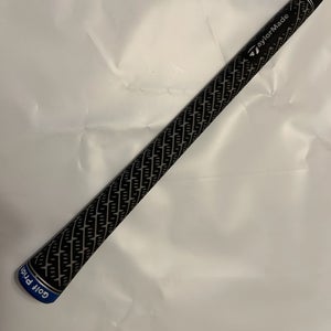Golf Pride Z-Grip Golf Grip (Black/Blue, Std., Round) TaylorMade Logo PULL OFF
