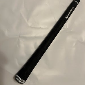 Golf Pride Z-Grip Golf Grip (Black/Grey, Standard, Round) TaylorMade Logo NEW