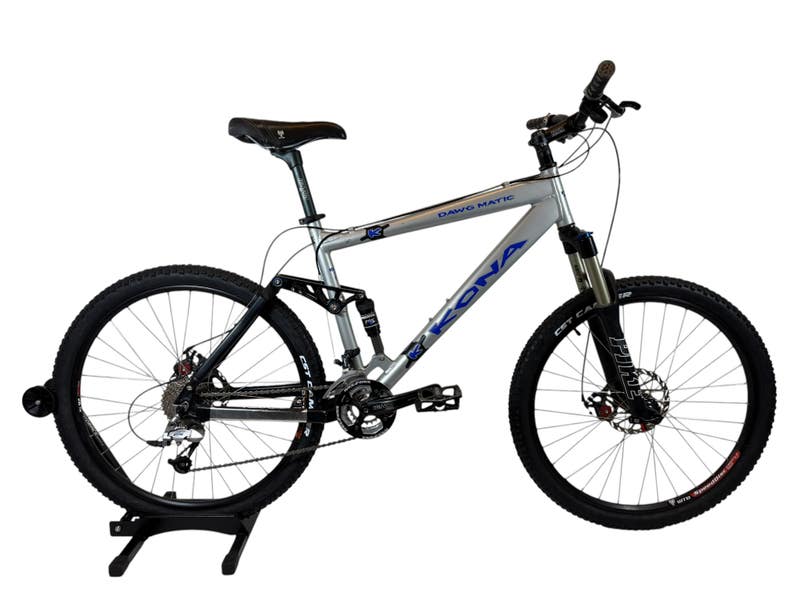 Large Kona Dawg Matic Full Suspensions Mountain Bike