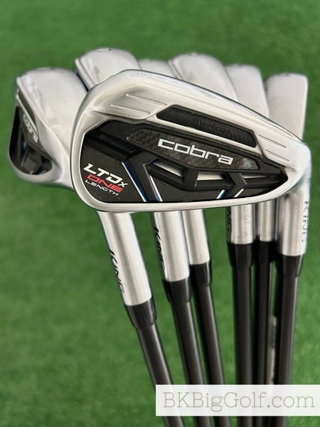 Cobra King LTDx One Length Iron Set 5-G / KBS PGI 75 Regular Graphite +1