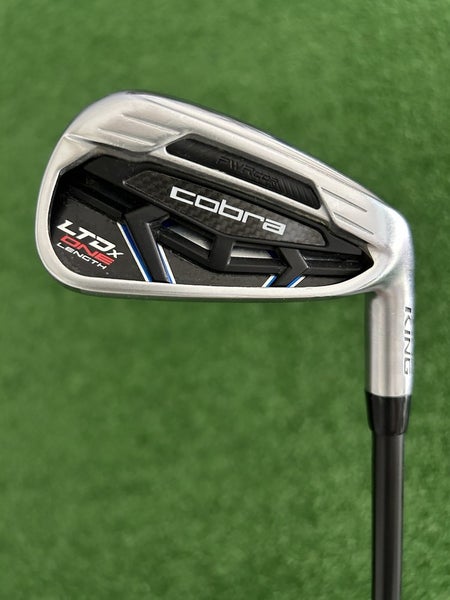 Cobra King LTDx One Length Iron Set 5-G / KBS PGI 75 Regular Graphite +1