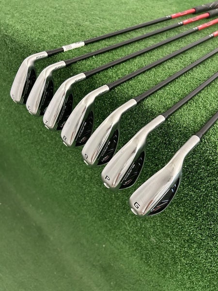Cobra King LTDx One Length Iron Set 5-G / KBS PGI 75 Regular Graphite +1
