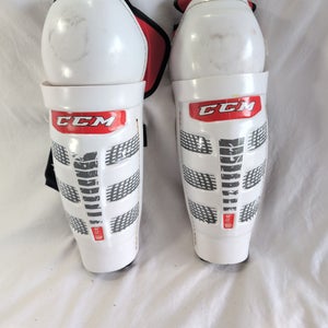 Senior CCM U+ 04 14" Shin Pads (Used)