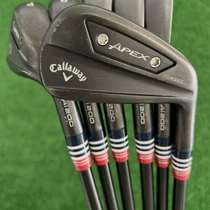 Callaway Apex Ai200 24 Black Smoke Forged Iron Set