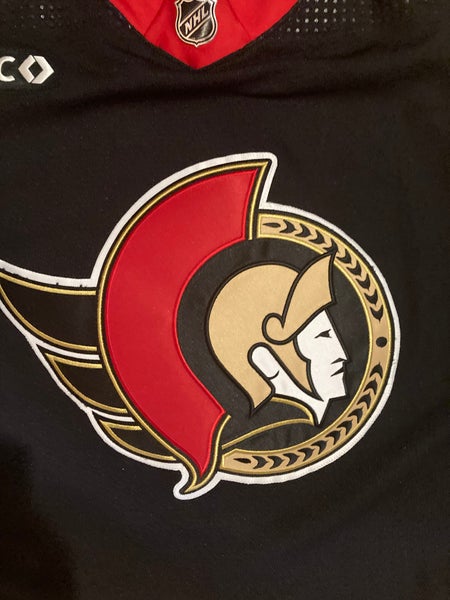 Ottawa Senators Adidas Pro Stock jersey - MiC 56 - Chartier Game Worn