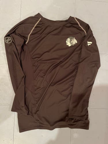NHL Chicago Blackhawks Medium Compression Shirt - (Used) at Camp