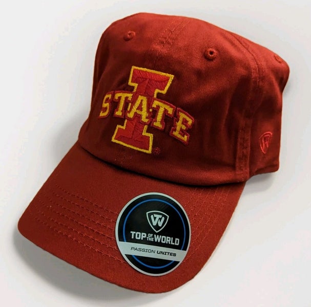 Iowa State Cyclones NCAA Top Of The World Adjustable Red Hat College Football