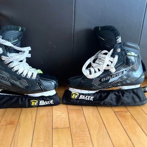 Bauer elite senior goalie skates 9.5 Fit3