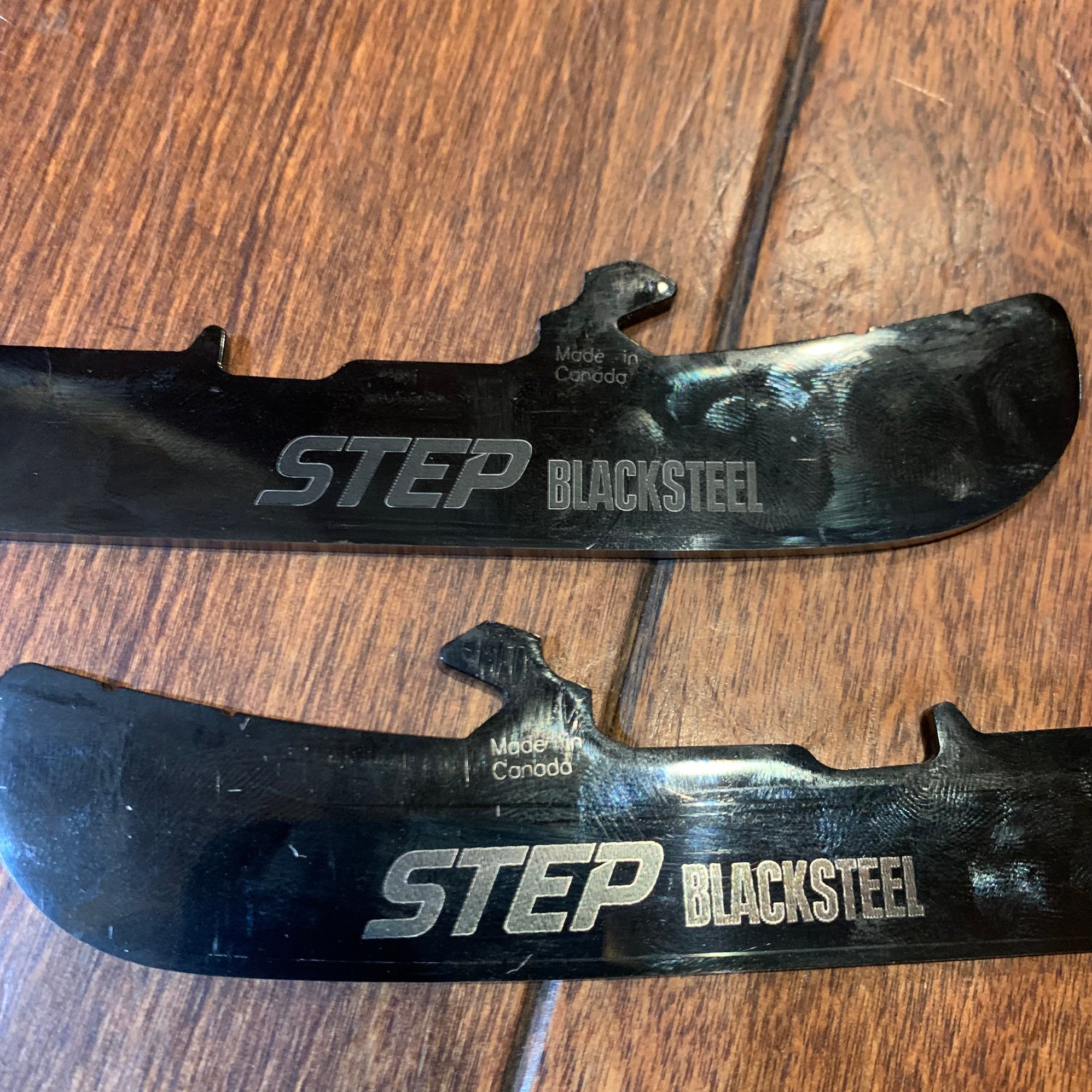 新品 STEP Black Steel 254mm(Bauer対応) Step Steel Blacksteel Bauer Lightspeed Skate Runners! Blades
