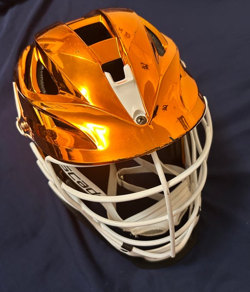 Orange Chrome Cascade S Helmet