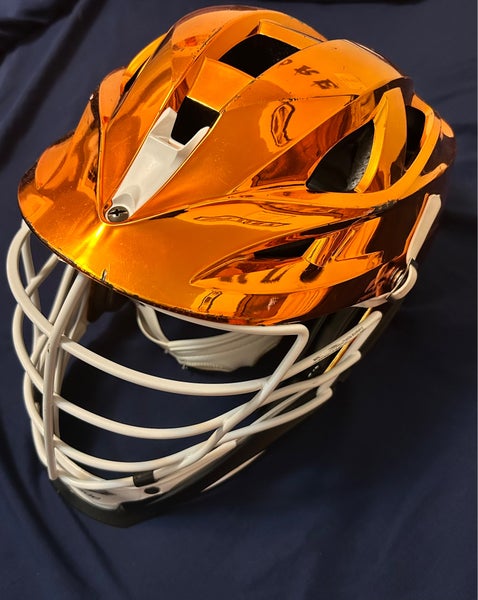 Orange Chrome Cascade S Helmet
