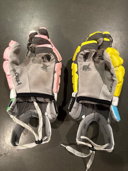 Custom Epoch SpongeBob Lacrosse Gloves (sz 13 LG)