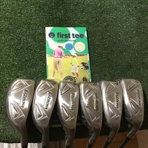 Tour Edge Bazooka Platinum Iron-Wood Irons Set (7-PW-GW-SW) Seniors 65g Graphite