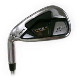 LH Callaway Rogue ST Max Single 7 Iron Steel True Temper Elevate 95 Stiff Flex
