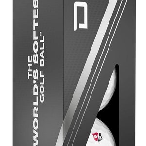 Wilson Staff Duo Soft Golf Balls (White, 3pk) 1Sleeve 2023  NEW