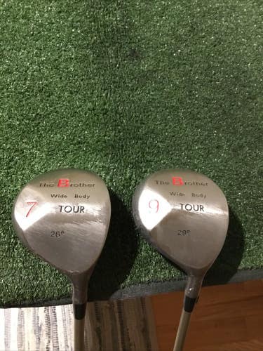 USA Tour Ladies The Brother Wide Body Woods Set (7W & 9W) EQ Graphite Shafts