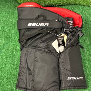 Black Junior Large Bauer Vapor X80 Hockey Pants (New)