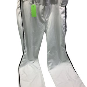 Used Alleson ATHLETIC BLACK PIPING BB/SB Pant Boys White And Black MD 11347-S000249800