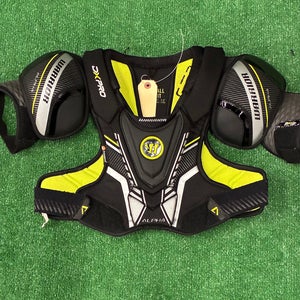 Small Senior Warrior Alpha LT Shoulder Pads (Used)