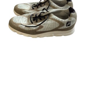 Used Foot Joy Mens Golf Shoes Grey Senior 8.5 11479-S000396982