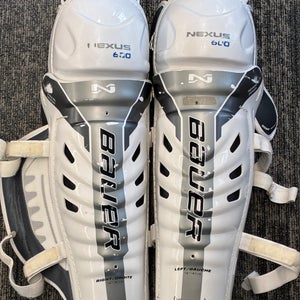 Senior Bauer Nexus 600 Shin Pads 16" (Used)
