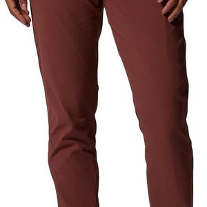 Mountain Hardwear Dynama/2 Pants Women's 3X Clay Earth Straight Leg Ankle QLW438