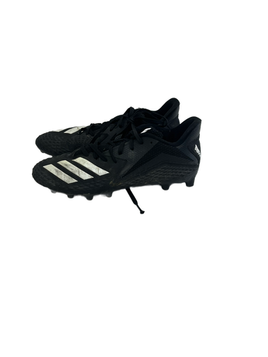 Used Adidas Freak Mens 10.5 FB Cleats Black  11692-S000137613