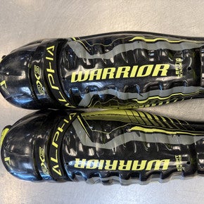 Used All Star QX5 Catchers Leg Guards Black Adult 11339-S000190939
