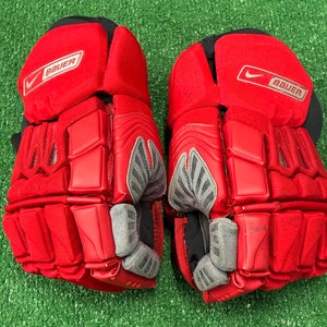 Red Senior Bauer Supreme One90 Gloves 14" (Used)
