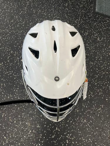 Used Warrior EVO Lacrosse Helmet White Fits all 11849-S000028987
