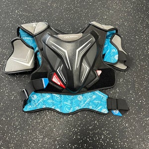 Used Maverik CHARGER EKG Lacrosse Shoulder Pads Black SM 11849-S000028965