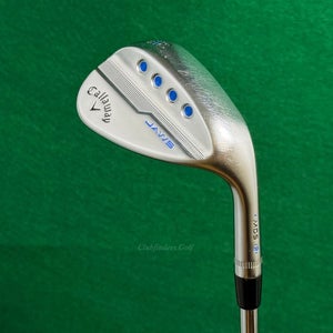 Callaway MD5 Jaws Platinum Chrome 60-10S 60 Lob Wedge Impact Steel Wedge Flex