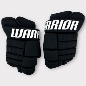 Pro Stock New 14" Warrior Franchise Mega Black Hockey Gloves Made In Canada