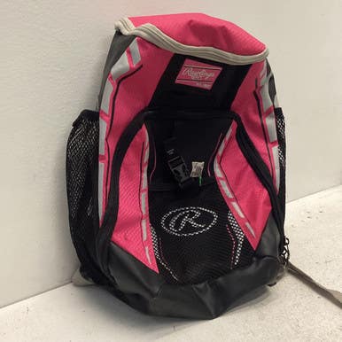 Used Rawlings BACKPACK BB/SB Player Backpack Pink 11443-S000195253