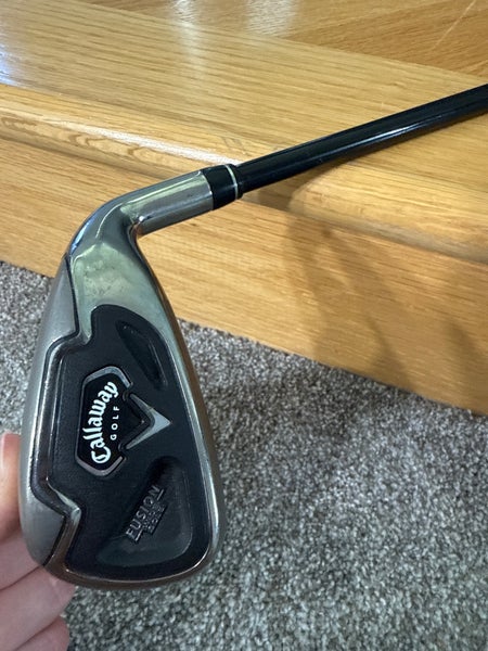 Callaway Fusion Wide Sole Single 6 Iron 75g Regular Graphite Mens RH