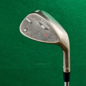 Titleist Vokey SM6 M Grind Steel Grey 56-08 56 Sand Wedge DG Wedge Flex