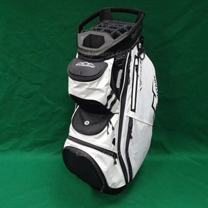 Sun Mountain 2025 C-130 Black/White 14-Way Golf Cart Bag w/ Raincover