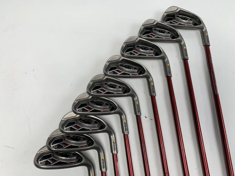 Ping G15 Iron Set 5-PW+UW+SW+LW Yellow Dot TFC149 Regular Graphite Mens RH