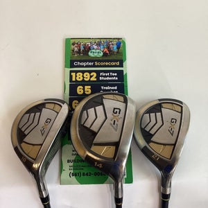GX-7 Fairway Woods Set 14*-18*-21* With 60g Regular Graphite Shafts