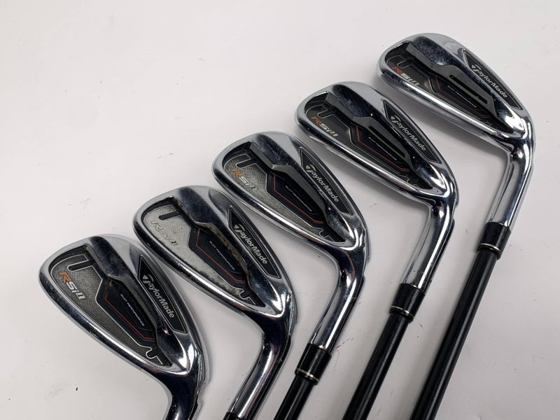 TaylorMade RSi 1 Iron Set 6-PW REAX Senior Graphite Mens RH Midsize Grips